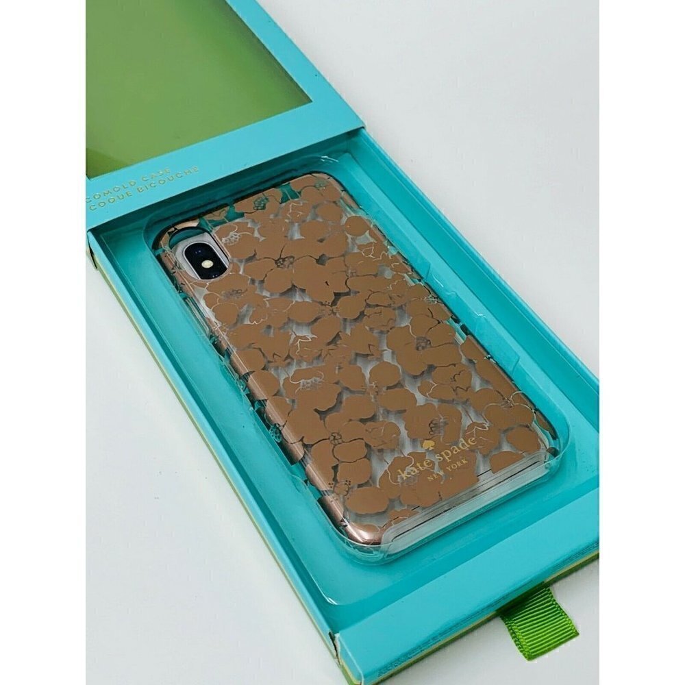 Kate Spade MULTI FLORET For Apple iPhone XS MAX Fitted Case/Skin MSRP $50 NWB